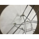 Aga Dining Round Table 80 cm White 2DAZ584 - II. QUALITY