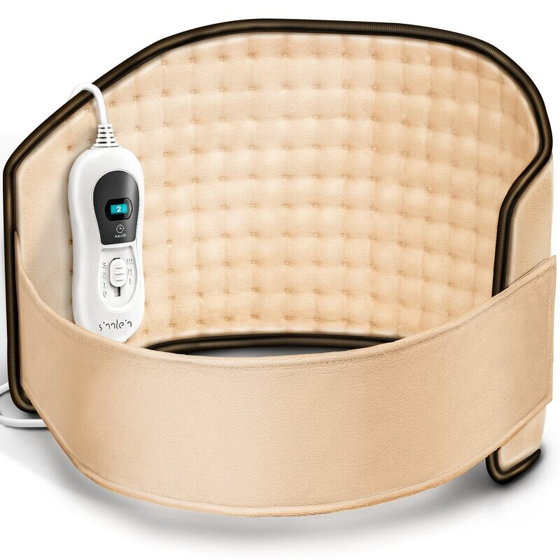 Tresko Heating Pad for Abdomen and Back Beige