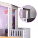 Aga Wooden dollhouse with furniture Pastel