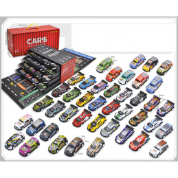 MEGA Set of Toy Cars + Garage