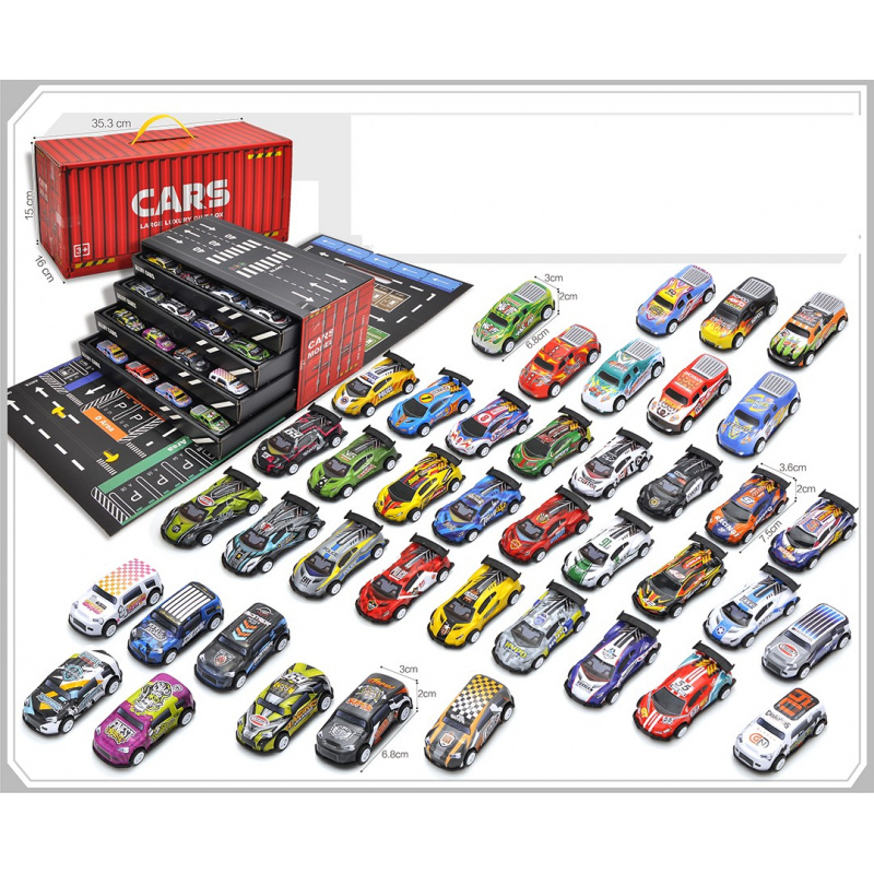 MEGA Set of Toy Cars + Garage