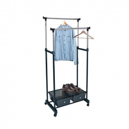 U1E COAT RACK STAND WITH DRAWERS