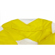 Aga Sofa bag BALL XXXL White - Yellow + footrest