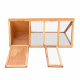 Aga Chicken Coop for Hens 118x50x45 cm
