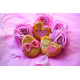 Silikomart Baking mould 9 pieces set pink