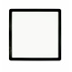 LED panel ECOplanet - square mounted - black - 24W - 230V - 1900Lm - neutral white