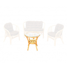 Aga table BAHAMA Honey Indo - NOT SHOWN ON WEB