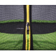 Aga Children's Trampoline 116 cm Light Green + Safety Net