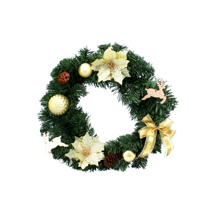 Aga Christmas Wreath 40 cm Gold