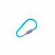 Aga Carabiner with Code Lock 12.1x6.7 cm Blue