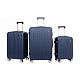 Aga Travel Set of Travel Suitcases MR4652 Dark Blue