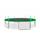 Aga SPORT PRO Trampoline 460 cm Dark Green + protective net + ladder + shoe pocket