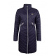 Versace 19.69 Women's Quilted Coat C67 Navy