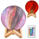 Coloured Moon lamp 15cm, 16 colours ISO 9510