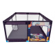 Soft Playpen for Children Rectangle Sports Owl