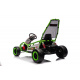 Gokart TORNADO vehicle with drift function Green
