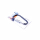 Aga Carabiner with Code Lock 12.1x6.7 cm Black
