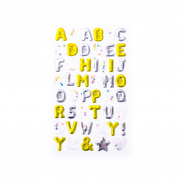 Aga4Kids Self-Adhesive Letters DS8101ZP
