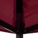 Aga Sales Stand without Sidewalls 2x2 m Dark Red