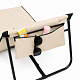Linder Exclusiv Folding Beach Lounger Beige