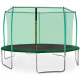 Aga SPORT FIT Trampoline 430 cm Dark Green + inner protective net