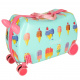 Aga Children's Travel Suitcase on Wheels Ice Cream Design