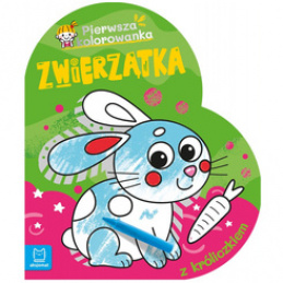 Axiomat Animals. Coloring page with bunny KS1183 universal