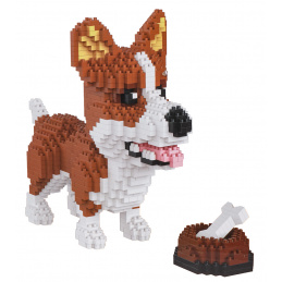 Set of 1200 Dice. Welsh Corgi