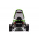 Gokart TORNADO vehicle with drift function Green