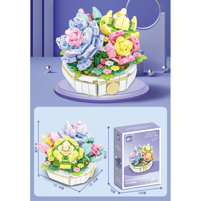 Flower Dice Set 274 pcs.