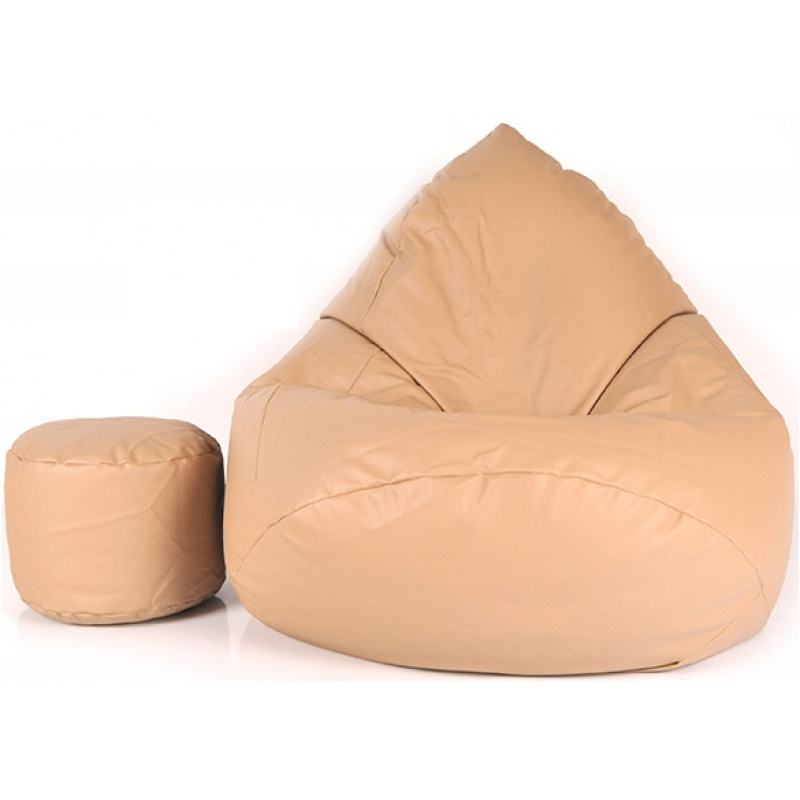Aga Sofa bag XXXL + footrest Coffee