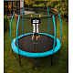 Aga SPORT EXCLUSIVE Trampoline 250 cm Light blue + protective net + ladder