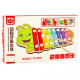 Aga Colorful wooden Xylophone for children Crocodile