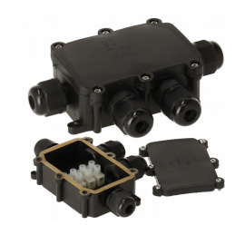 Electrical box with pins 4x IP68