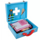 Children's wooden doctor's case 43 pieces Kruzzel 19869