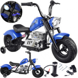 Electric Chopper Motorcycle with Battery for Children max 80 kg Handle PA0318 Universal