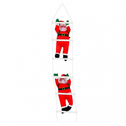 LL3 SANTA ON A LADDER ORNAMENTS