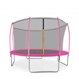 Aga SPORT FIT Trampoline 366 cm Pink + inner protective net