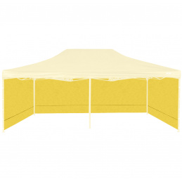 Aga Sidewalls for sales stand 3x6m Yellow