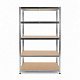 Linder Exclusiv Metal Shelf 180x90x40 cm 5 Shelves
