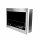 Aga Biofireplace Treviso Silver