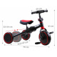 TINY BIKE Tricycle/Scooter 3in1 SP0663 Black/Red