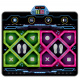 Music dance mat version for two people