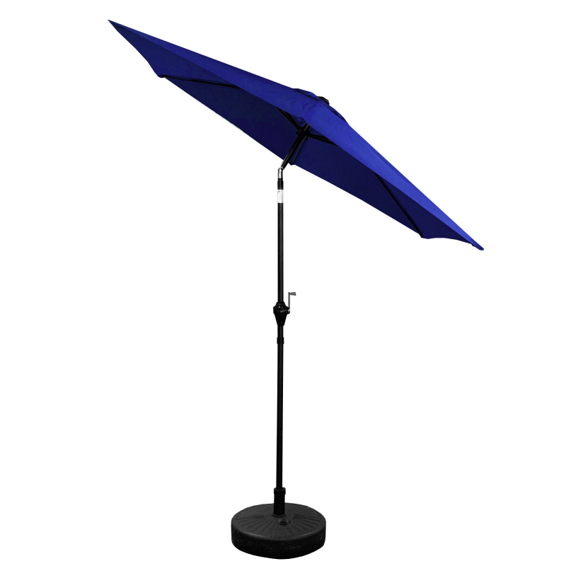 Aga Tilt Garden Parasol 250 cm Blue