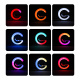 Aga RGB LED Lamp 5-in-1 with Wireless Charger White