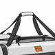 Tresko Pet Carrier for Dogs and Cats 83x58x58 cm Light Grey