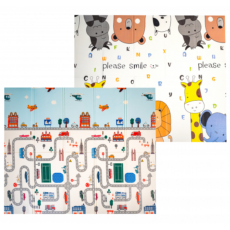 Aga4Kids Children's Foldable Foam Mat 200x180 cm - II. QUALITY