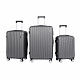 Aga Travel Set of Suitcases MR4652 Grey