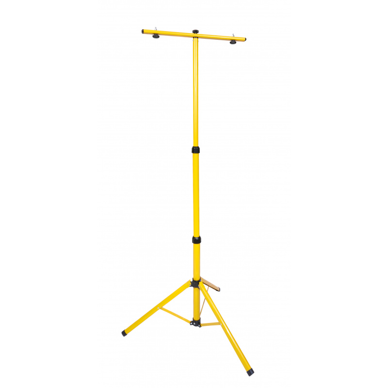 Double reflector stand - yellow - 140cm
