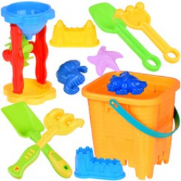 Set for sand bucket + molds + tools ZA5079 universal